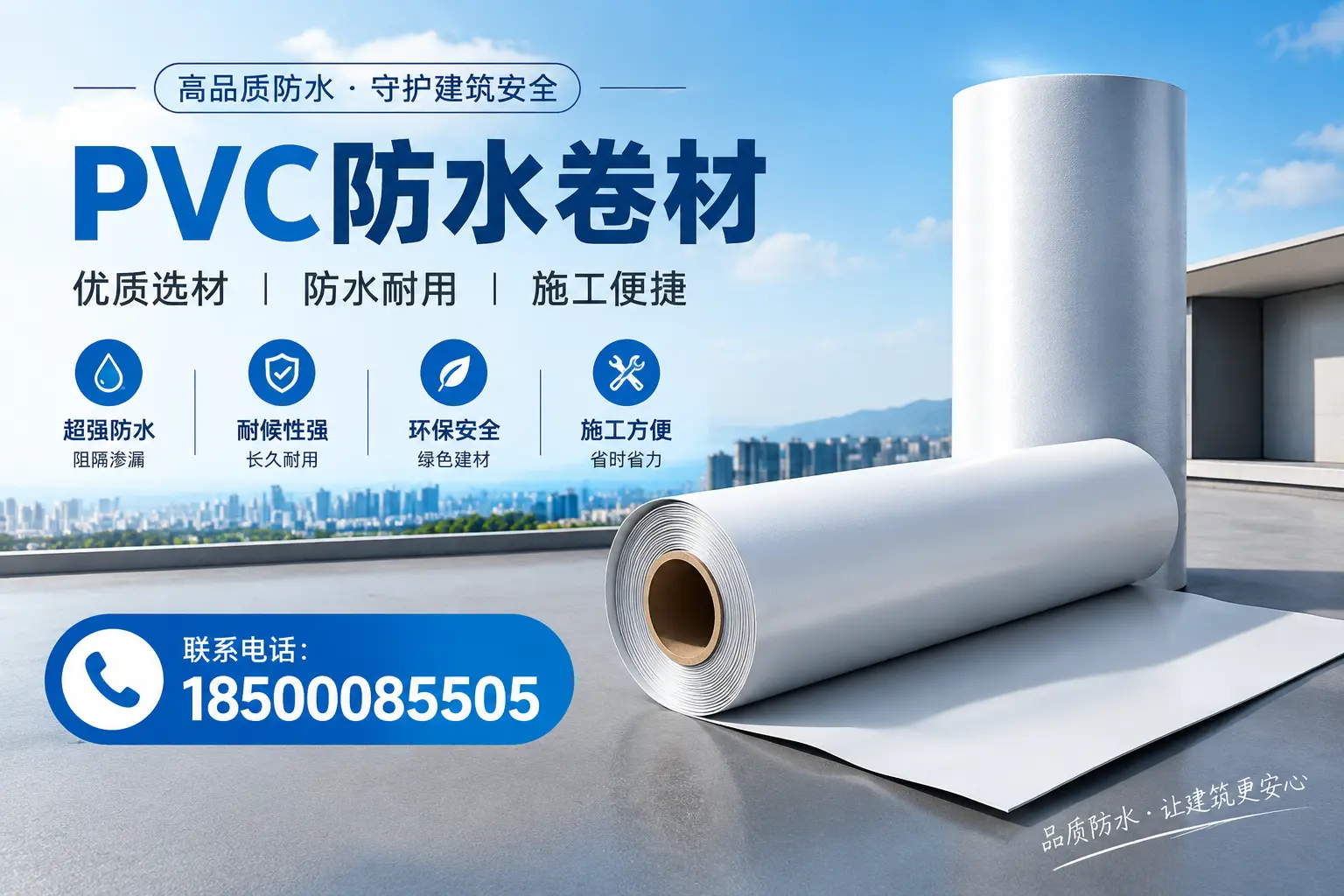 如何评估PVC防水卷材的性价比？海北消费者必读